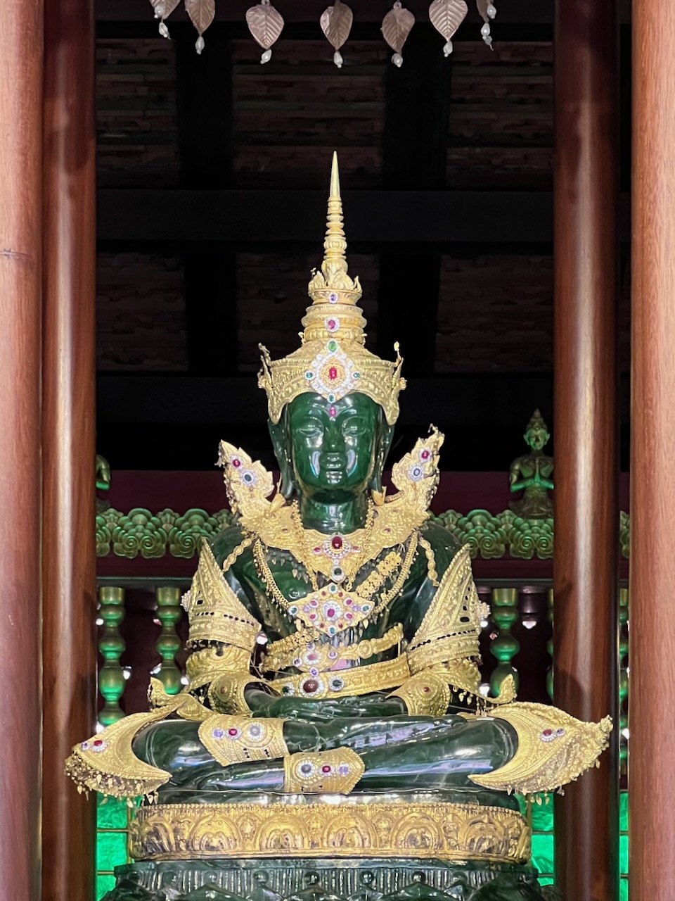 The Jade Buddha’s summer outfit change