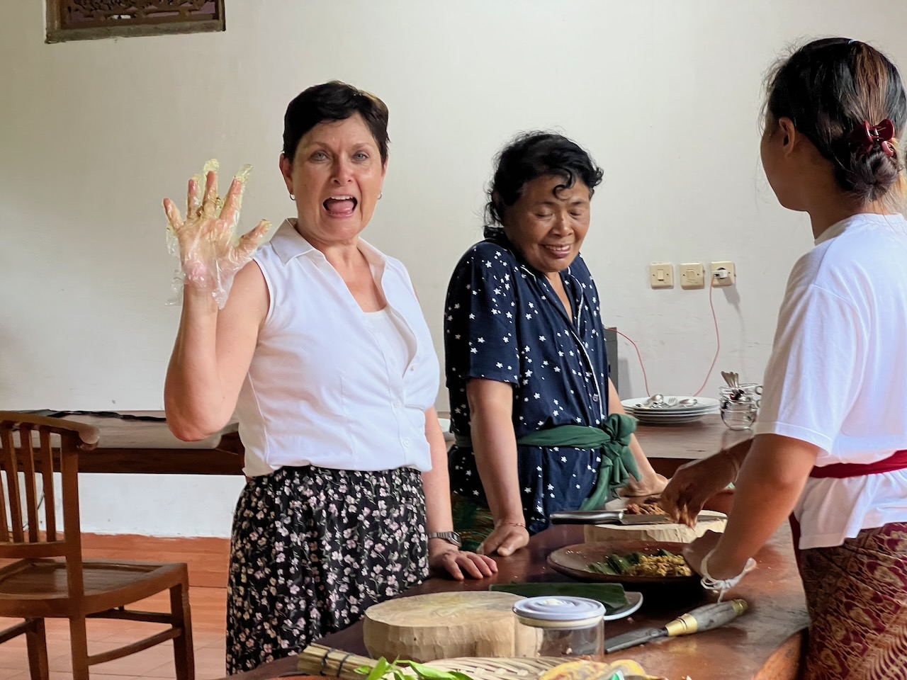 Drinking cat-poop coffee