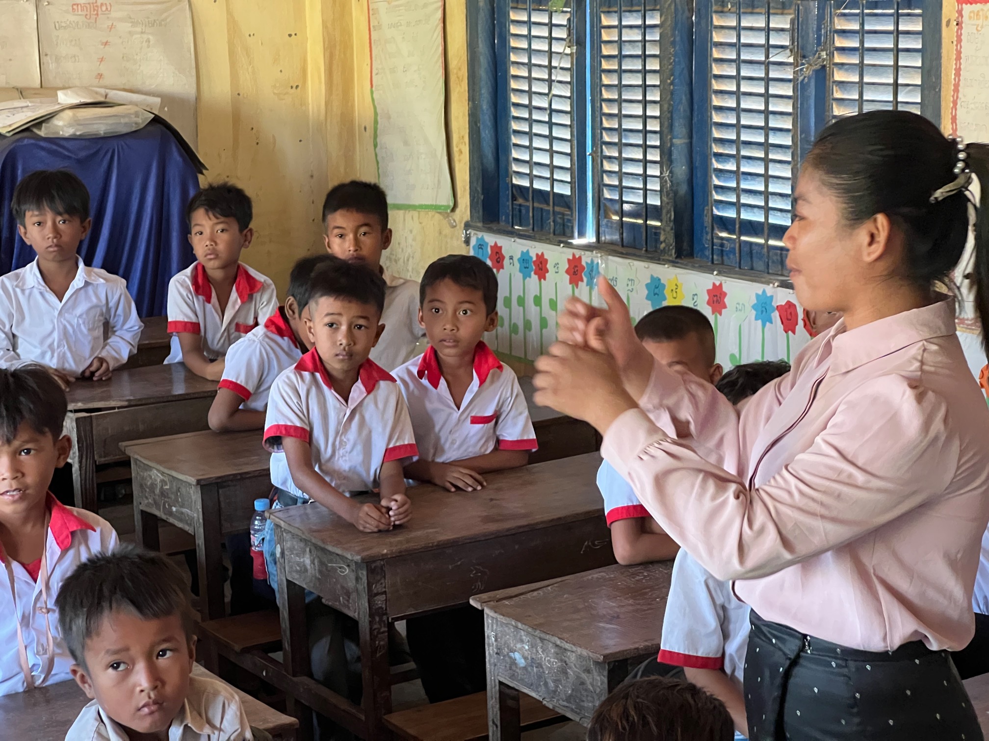The wheels on this aquatic bus