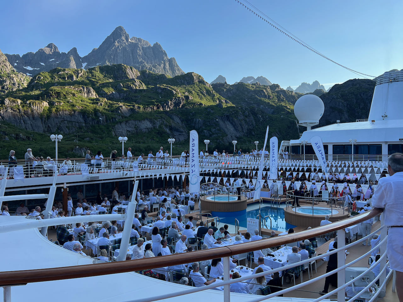 White Night in the Troll Fjord