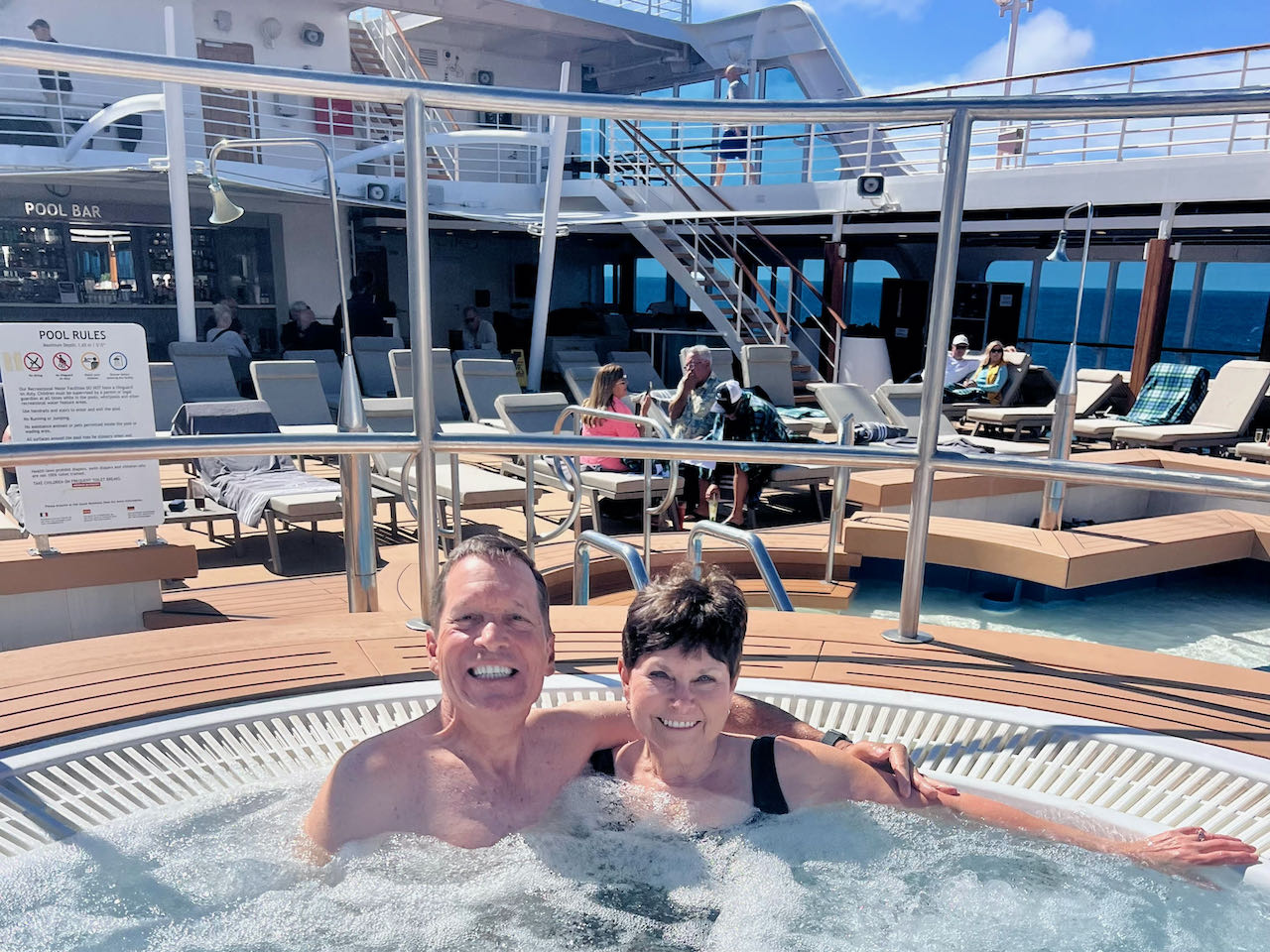 We see how a day at sea goes