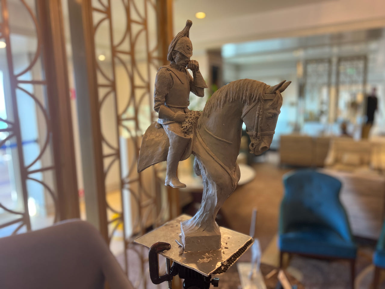 Sculpture (and vacation) almost done