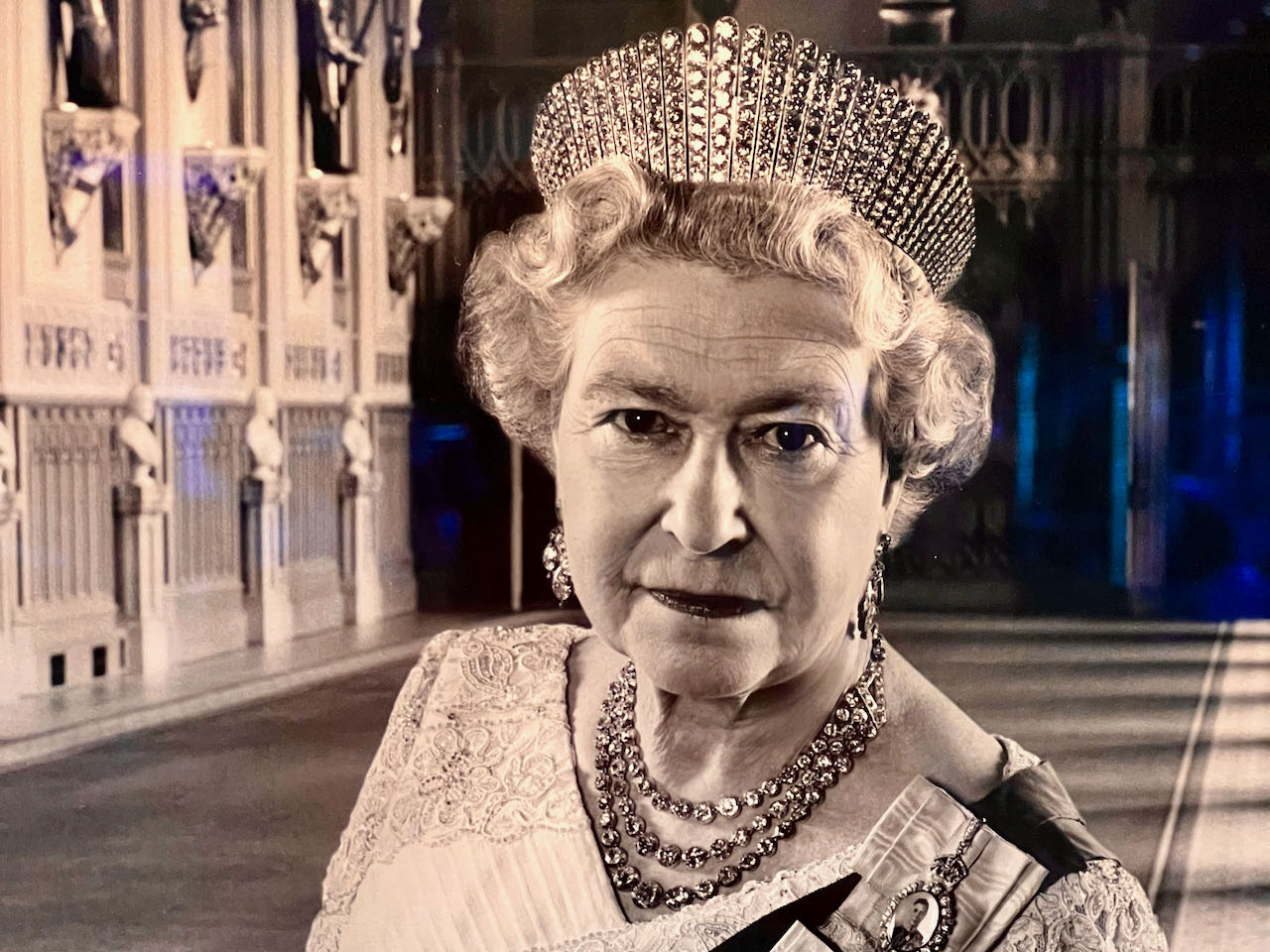 Under Liz’s watchful gaze