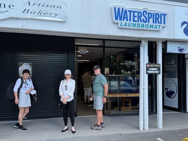 Torrents of rain; Clean clothes