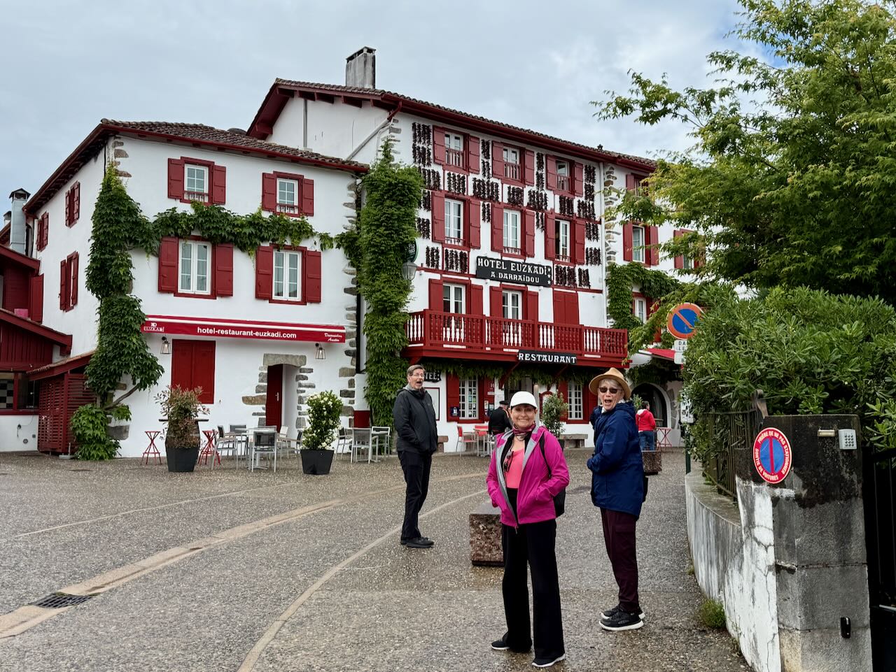 Driving up to Basque villages