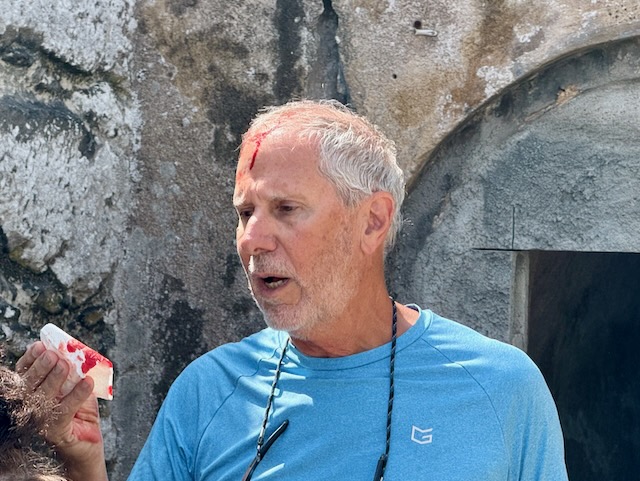 Blood, sweat, but no tears