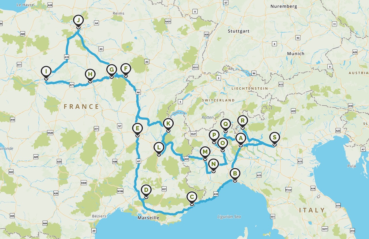 Europe bound, where we’re going